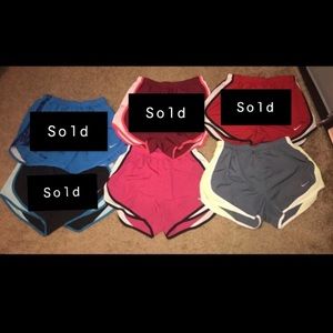 2 Nike Dri-Fit shorts